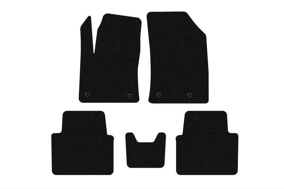 Citroen C-3 Aircross 2017–2024 Carsuit gummimattor (Svarta) Image
