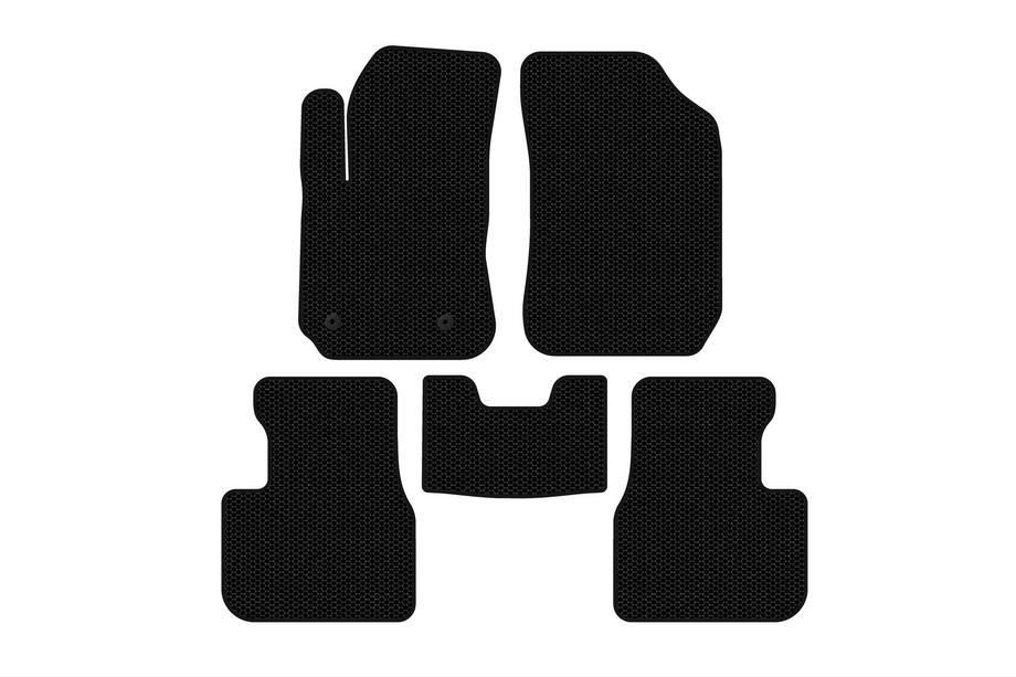 Citroen Cactus 2014–2020 Carsuit gummimattor (Svarta) Image