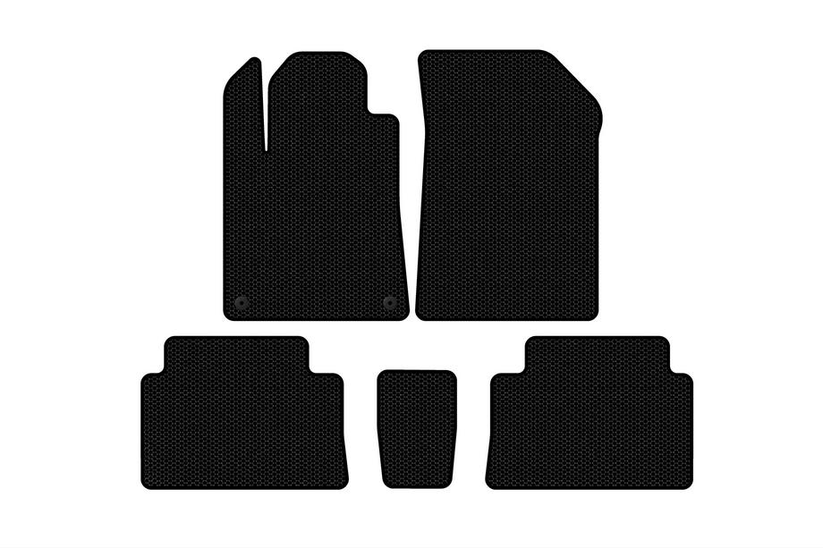 Citroen C-5 2001–2008 Carsuit gummimattor (Svarta) Image