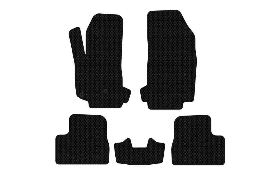 Citroen DS-3 2009–2016 Gummimattor Carsuit V-2 (Svarta) Image