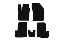 Dacia Lodgy 2012–2022 Carsuit gummimattor till kupén (2 rader, 7-sits, svarta) foto 1