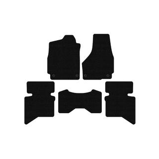 Gummimattor Carsuit (2009+, 5-sits/4-sits hytt, svarta) Dodge RAM (DS/DJ/D2) 2009–2024 foto 1