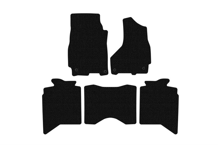 Dodge RAM (DS/DJ/D2) 2009–2024 Gummimattor Carsuit (2013+, 5-sits, svarta) Image