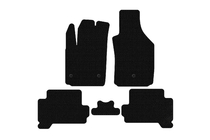 Fiat 500/500L 2013–2022 Gummimattor Carsuit (för 500 Electric, svarta) foto 1
