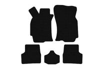 Fiat Albea 2002–2012 Gummimattor Carsuit (SD, svarta) foto 1