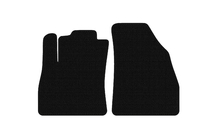 Fiat Fiorino/Qubo 2008–2024 Främre gummimattor Carsuit (Svart) foto 1