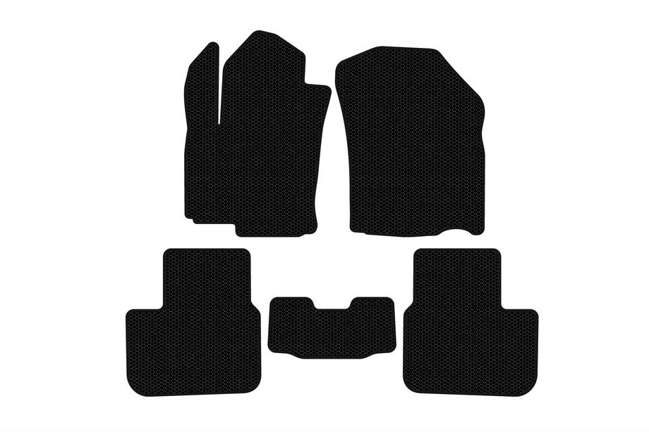 Fiat Sedici 2006–2014 Gummimattor Carsuit (HB, svarta) Image