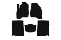 Ford Explorer 2011–2019 Gummimattor Carsuit (2017-2019, 2:a raden, 7-sits, svarta) foto 1