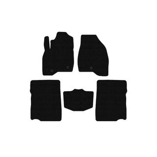 Gummimattor Carsuit (2017-2019, 2:a raden, 7-sits, svarta) foto 1