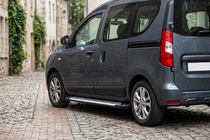 Dacia Dokker 2013–2022 Sidosteg Line (2 st, aluminium) foto 1