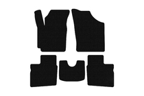 Geely CK-1 2005–2008 Gummimattor Carsuit (2005-2009, SD, svarta) foto 1