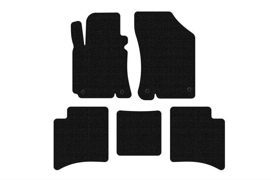Geely MK Cross 2010–2016 Carsuit gummimattor (Svarta) Image