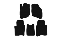 Honda City 2002–2008 Gummimattor Carsuit (SD, svarta) foto 1