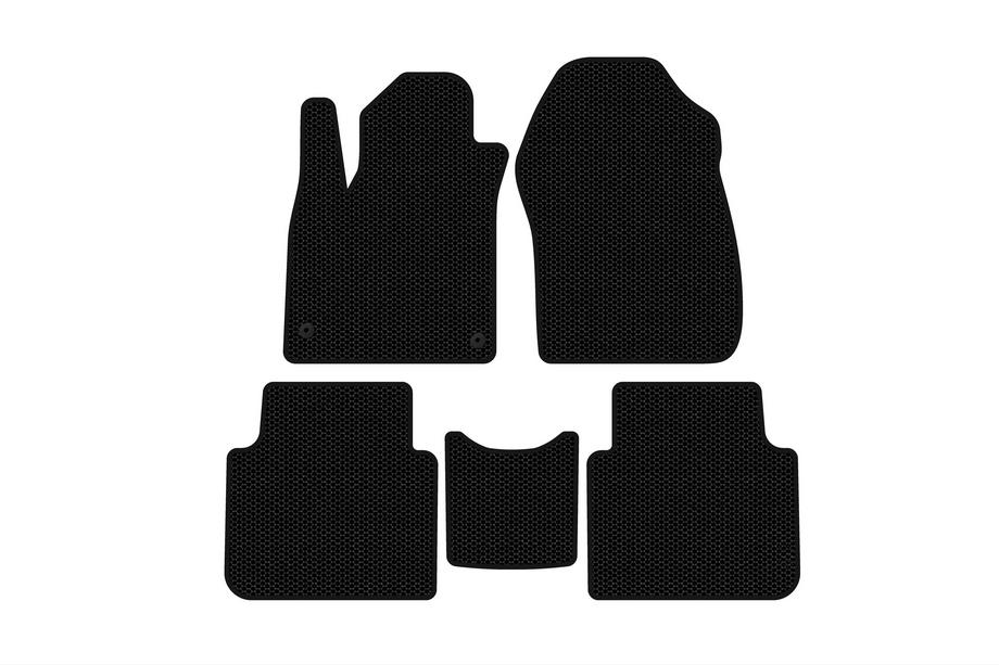 Honda CRV 2017–2022 Gummimattor Carsuit (7-sits, svarta, 2020-2022) Image