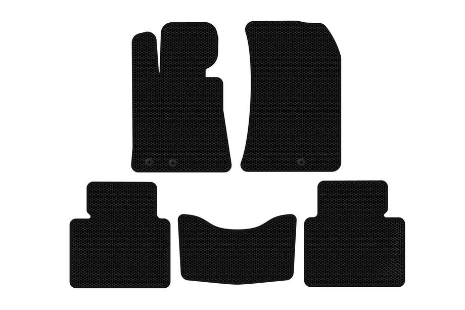 Hyundai Genesis BH 2008–2013 Carsuit gummimattor (Svarta) Image