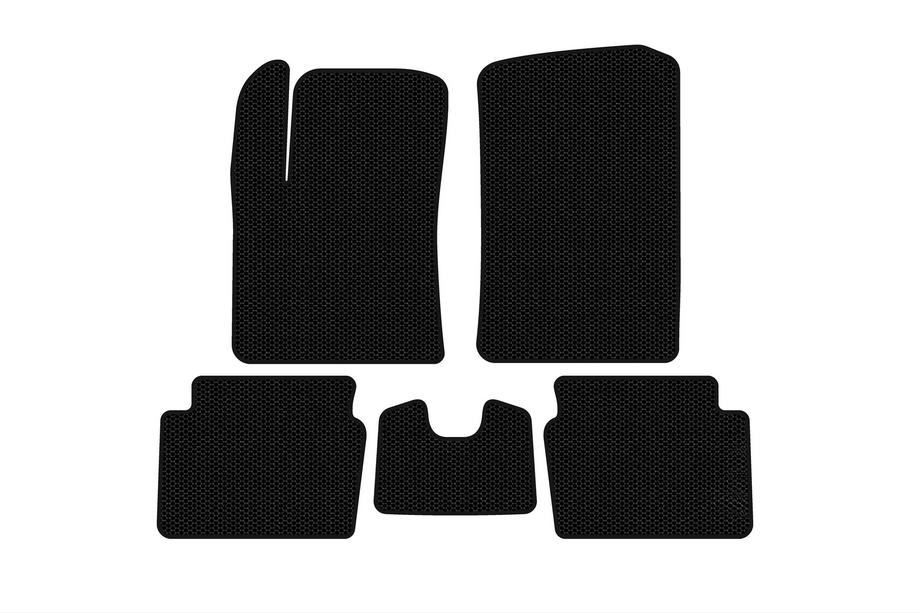 Hyundai I-10 2008–2013 Gummimattor Carsuit (HB, svarta) Image