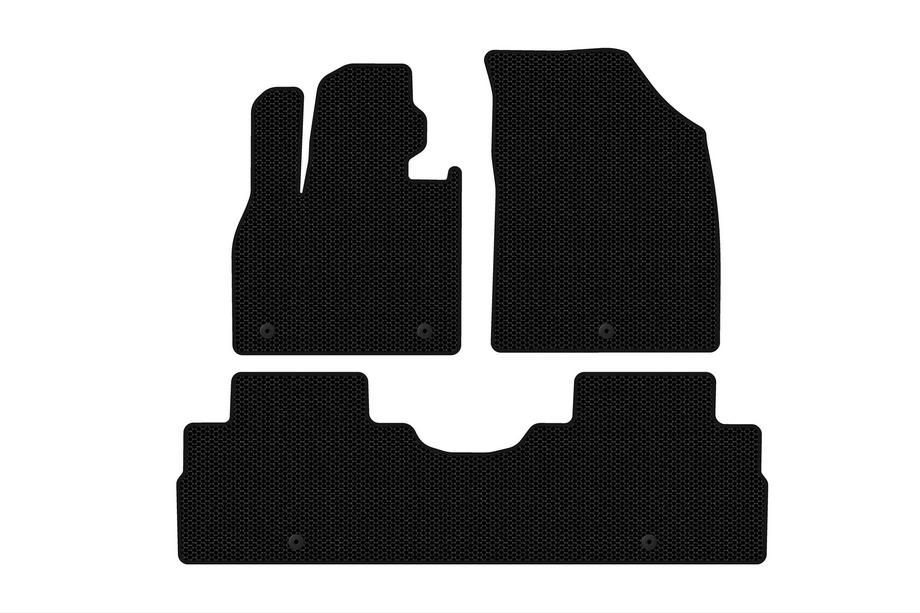 Hyundai Palisade 2018–2025 Gummimattor Carsuit (2 rader, 8-sits, svarta) Image