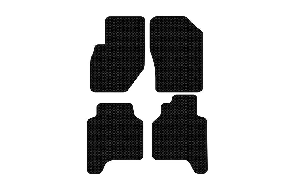 Hyundai Terracan 2001–2007 Carsuit gummimattor (Svarta) Image