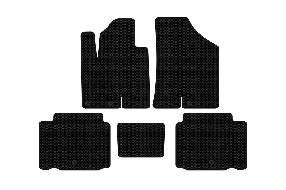 Hyundai IX55 2007–2012 Carsuit gummimattor (Svarta) Image