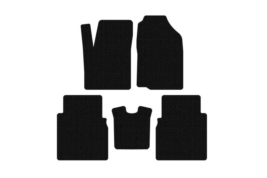JAC J6 2011–2019 Carsuit gummimattor (Svarta) Image