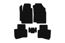 JAC S2 2014–2020 Carsuit gummimattor (Svarta) foto 1