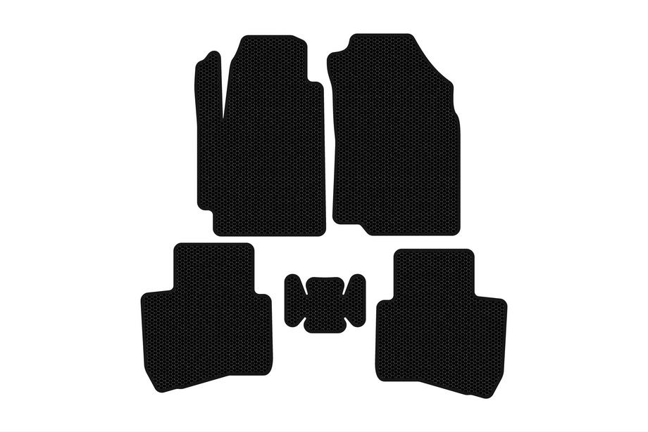 JAC S2 2014–2020 Carsuit gummimattor (Svarta) Image