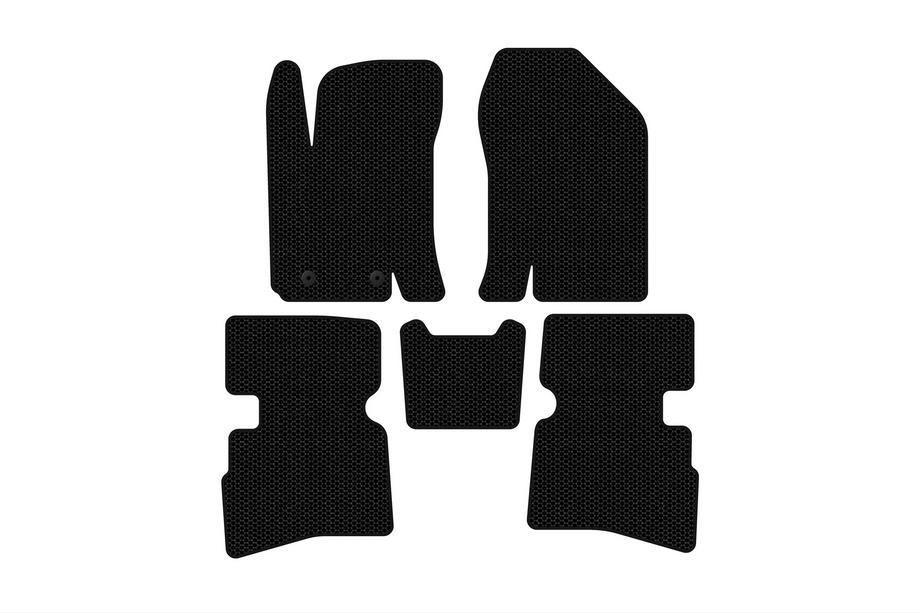 JAC S4 2018– Carsuit gummimattor (Svarta) Image