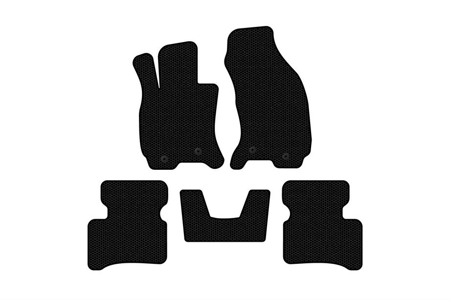 Jaguar X-Type 2001–2009 Gummimattor Carsuit (SD, golvmonterad gaspedal, svarta) Image