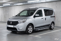 Renault Dokker 2013–2022 Sidosteg Sunrise (2 st, aluminium) foto 1