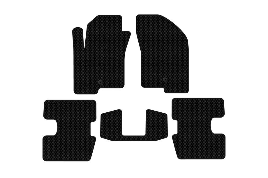 Jeep Patriot 2007–2016 Carsuit gummimattor (Svarta) Image