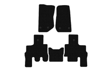 Jeep Wrangler 2007–2017 Carsuit gummimattor (Svarta) foto 1