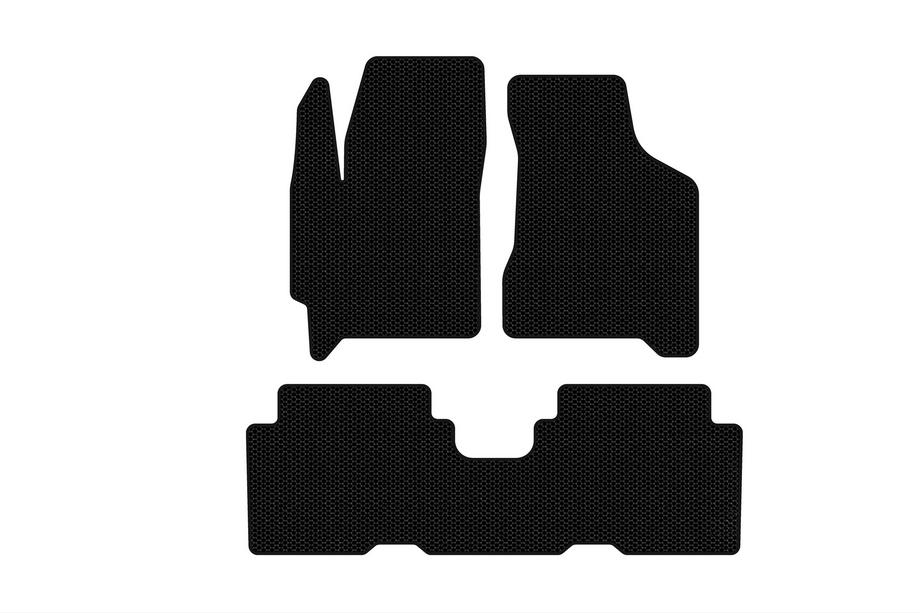 Kia Carens 1999–2012 Carsuit gummimattor (Svarta) Image