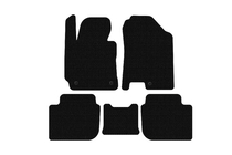 Kia Cerato 3 2013–2018 Gummimattor Carsuit (SD, svarta) foto 1