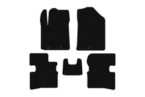 Kia Picanto 2004–2011 Gummimattor Carsuit (2009-2011, HB, svarta) foto 1