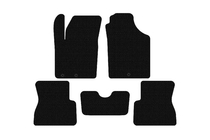 Kia Picanto 2011–2016 Carsuit gummimattor (Svarta) foto 1