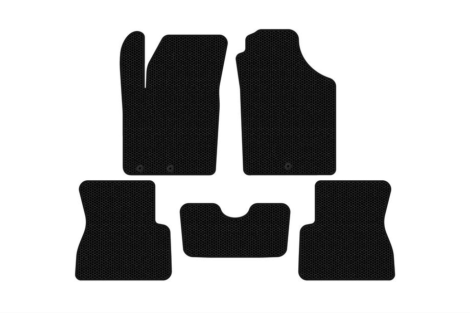 Kia Picanto 2011–2016 Carsuit gummimattor (Svarta) Image