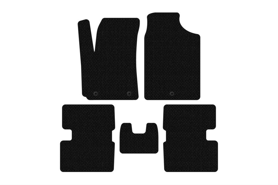 Kia Picanto 2016– Gummimattor Carsuit (HB, svarta) Image