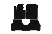 Kia Sorento III UM 2014–2020 Carsuit gummimattor för kupén (7-sits, svarta) foto 1