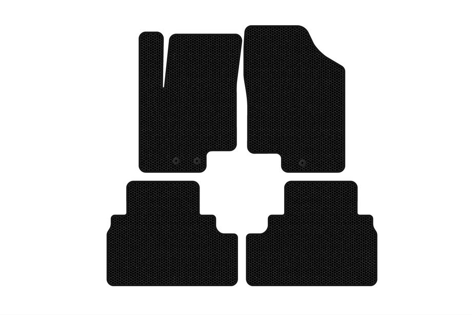 Kia Venga 2010–2019 Carsuit gummimattor (Svarta) Image