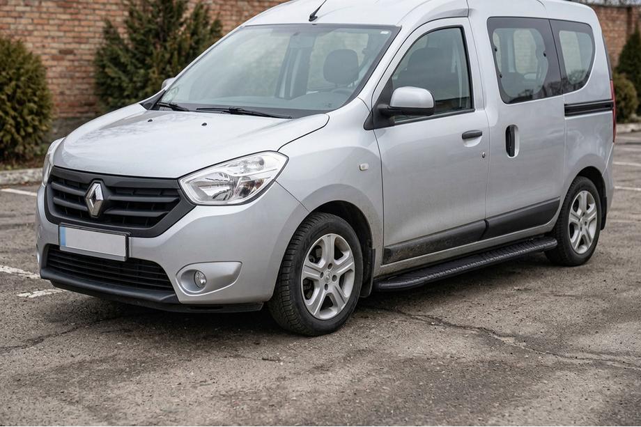 Renault Dokker 2013–2022 Sidosteg Bosphorus Black (2 st, aluminium) Image