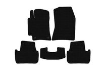 Lexus IS 1998–2005 Carsuit gummimattor (Svarta) foto 1