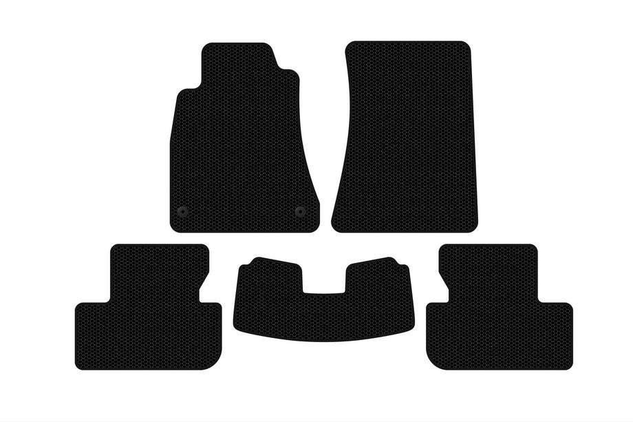 Lexus IS 2005–2013 Gummimattor Carsuit (SD, 2WD, svarta) Image