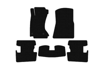 Lexus IS 2005–2013 Gummimattor Carsuit (fyrhjulsdrift, svarta) foto 11