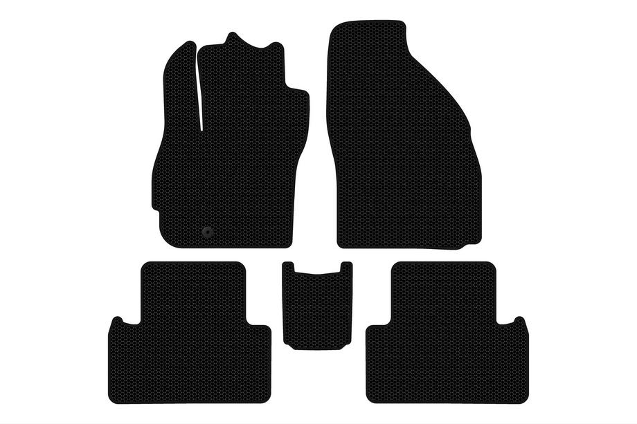 Mazda 5 2005–2009 Carsuit gummimattor till kupén (2 rader, 7-sits, svarta) Image