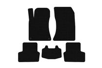 Mercedes CLA C117 2013–2019 Gummimattor Carsuit (SD, svarta) foto 1