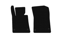 Mercedes SLK R172 2011–2016 Gummimattor Carsuit (Родстер, svarta) foto 1