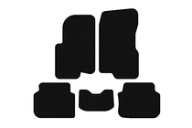 Smart 1998–2007 Gummimattor Carsuit (2003-2007, Forfour, svarta) foto 1