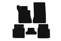 Mercedes S-class W126 1979–1991 Gummimattor Carsuit (SD, kort hjulbas, svarta) foto 1