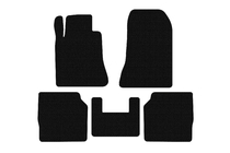 Mercedes S-class W140 1991–1998 Gummimattor Carsuit (SD, lång hjulbas, svarta) foto 1