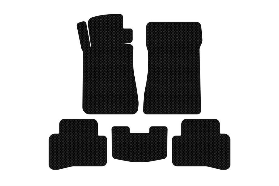 Mercedes C-class W202 1993–2001 Gummimattor Carsuit (SD, svarta) Image